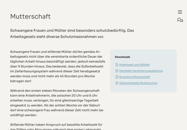 VSAO Bern Seiteninhalte