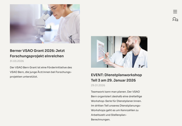 VSAO Bern News